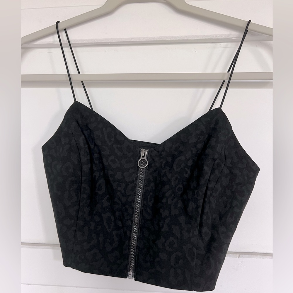 Garage crop top